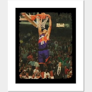 Richard Dumas 1993 NBA Finals vs The Bulls Posters and Art